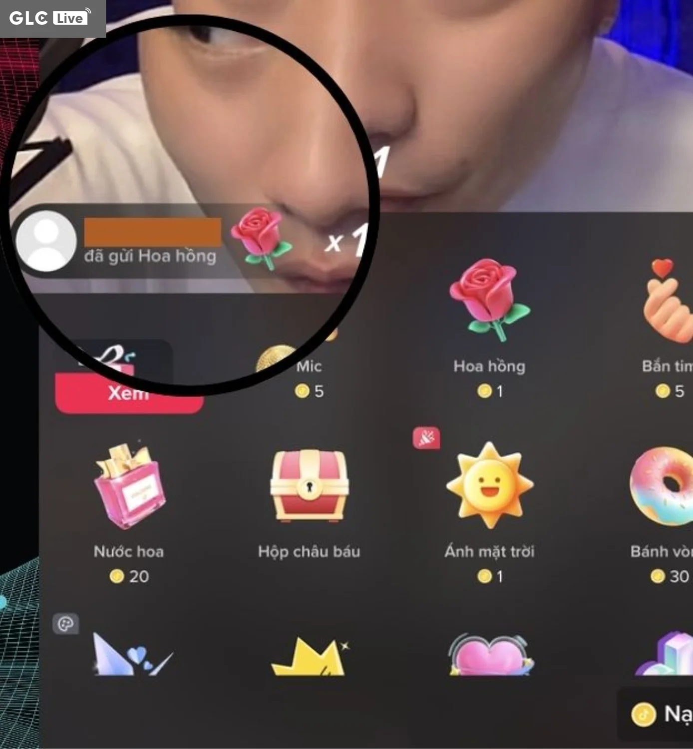 1 bông hồng TikTok bao nhiêu tiền chọn hoa hồng và tặng