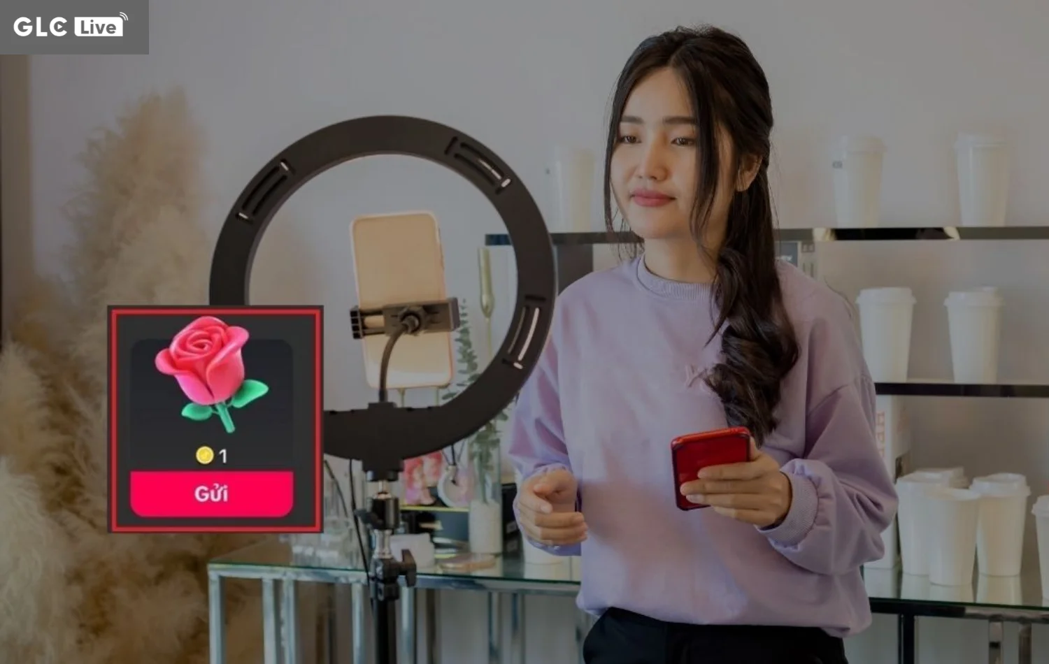 1 bông hồng TikTok bao nhiêu tiền giá trị