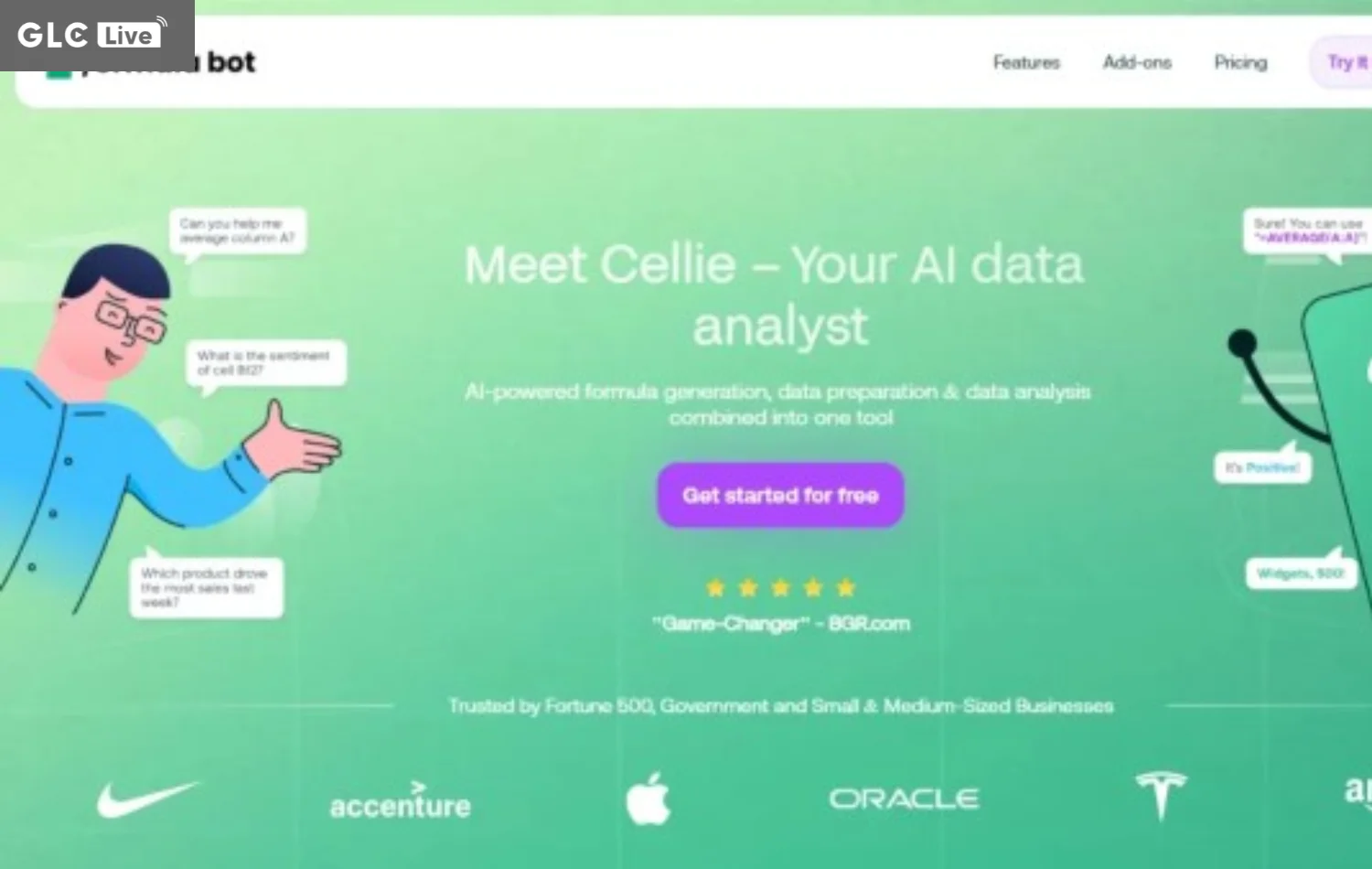 AI tạo công thức Excel Formula Bot