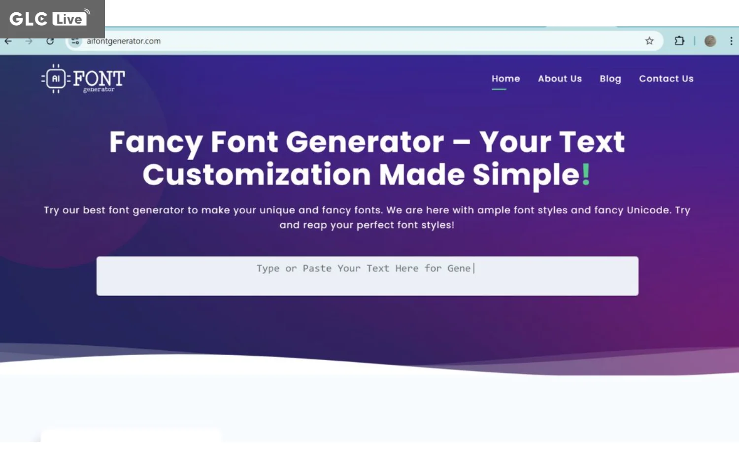 AI tạo phông chữ AI Font Generator