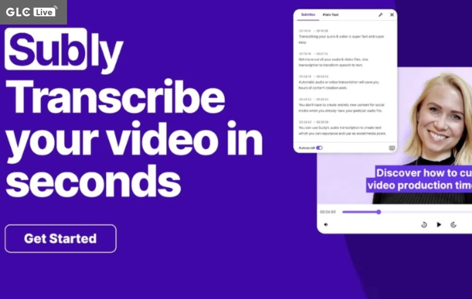 AI tạo phụ đề cho video Subly