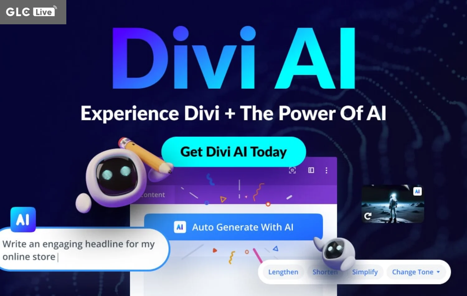 AI tạo website Divi AI