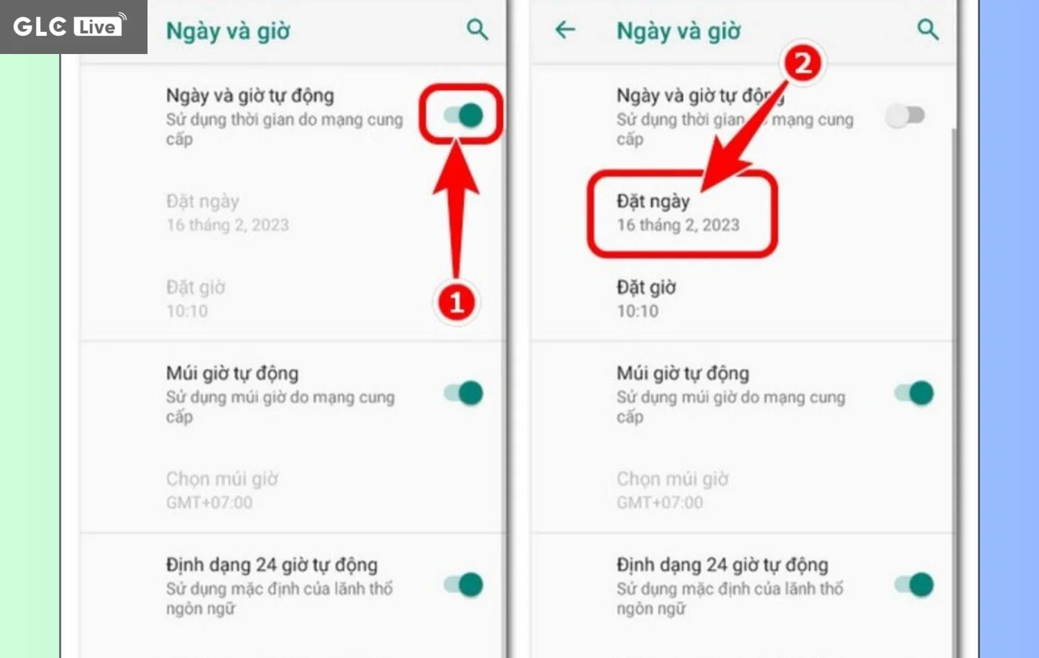 cách đổi ID TikTok chưa đủ 30 ngày chọn đặt ngày