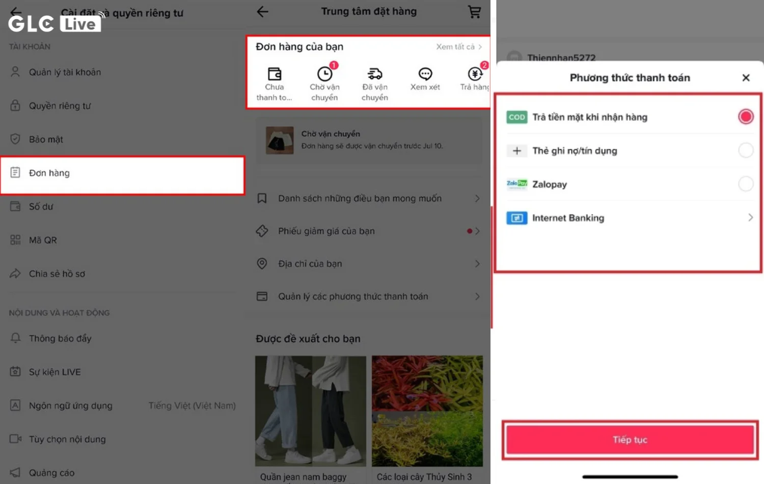 Cách hủy đơn hàng trên TikTok điều kiện hủy đơn