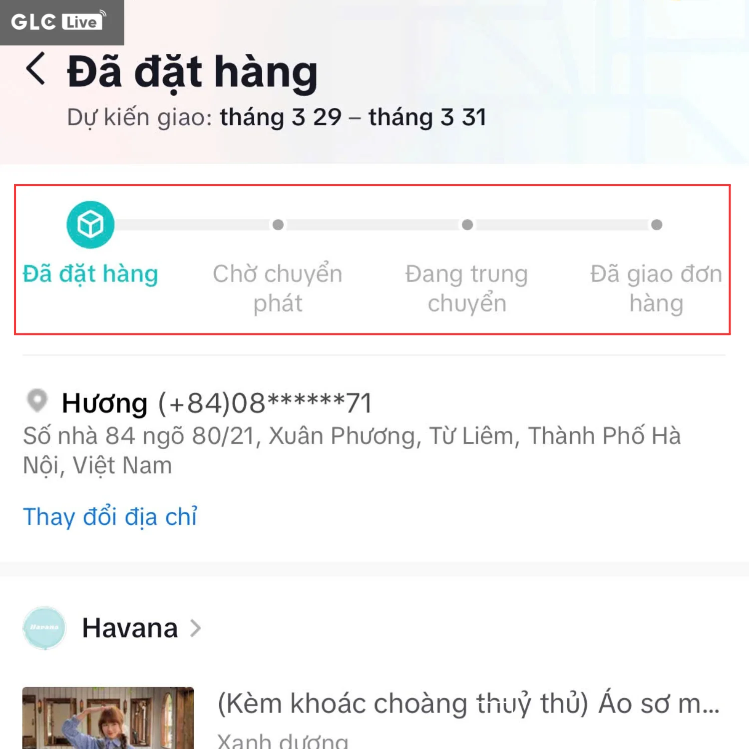 Cách hủy đơn hàng trên TikTok kiểm tra trạng thái đơn hàng