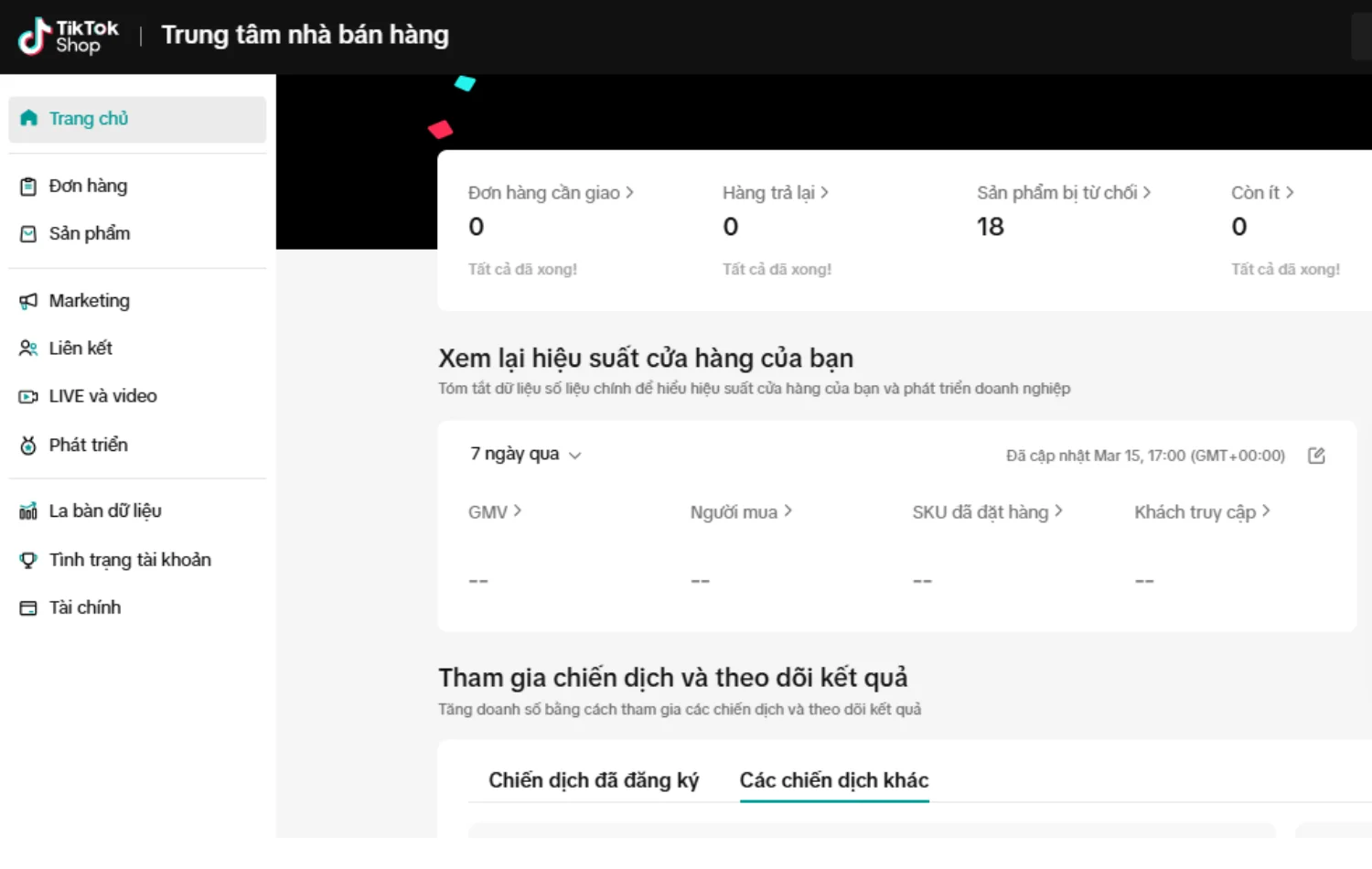 Cách liên kết TikTok Shop với TikTok cá nhân