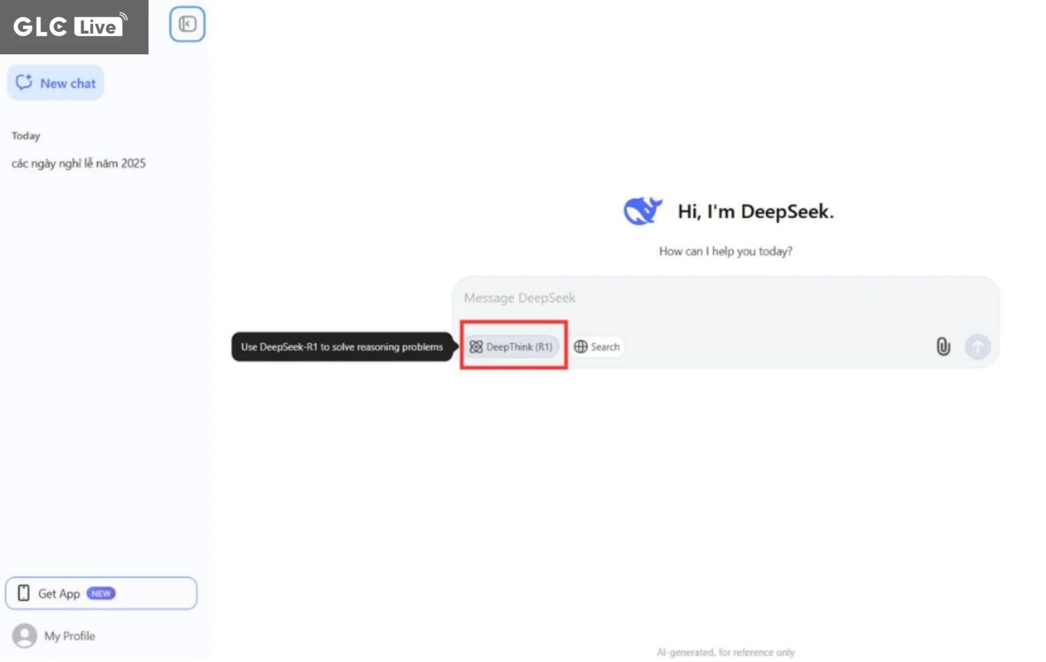 cách sử dụng DeepSeek truy cập deepseek