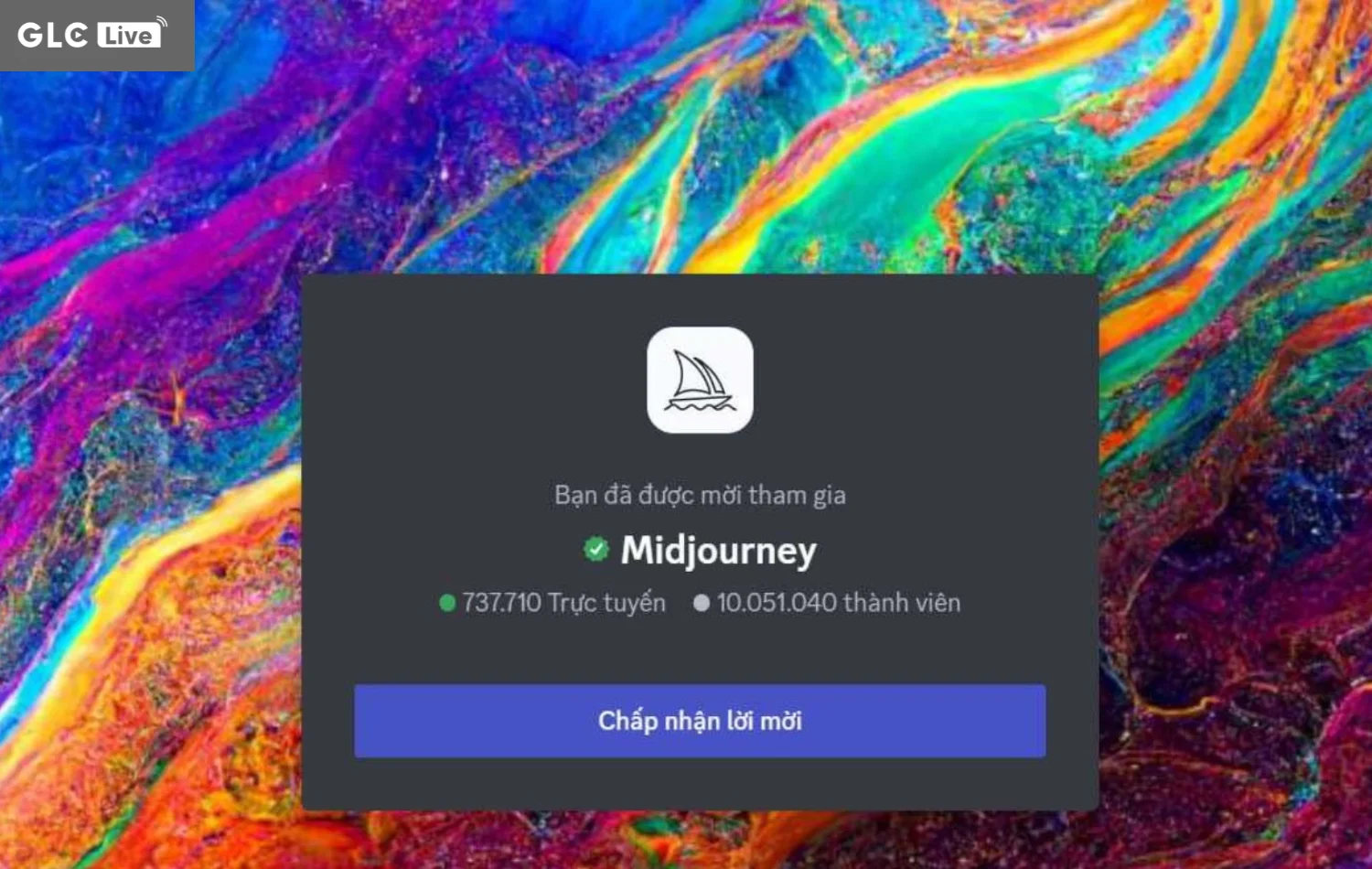 cách sử dụng Midjourney AI truy cập vào cộng đồng