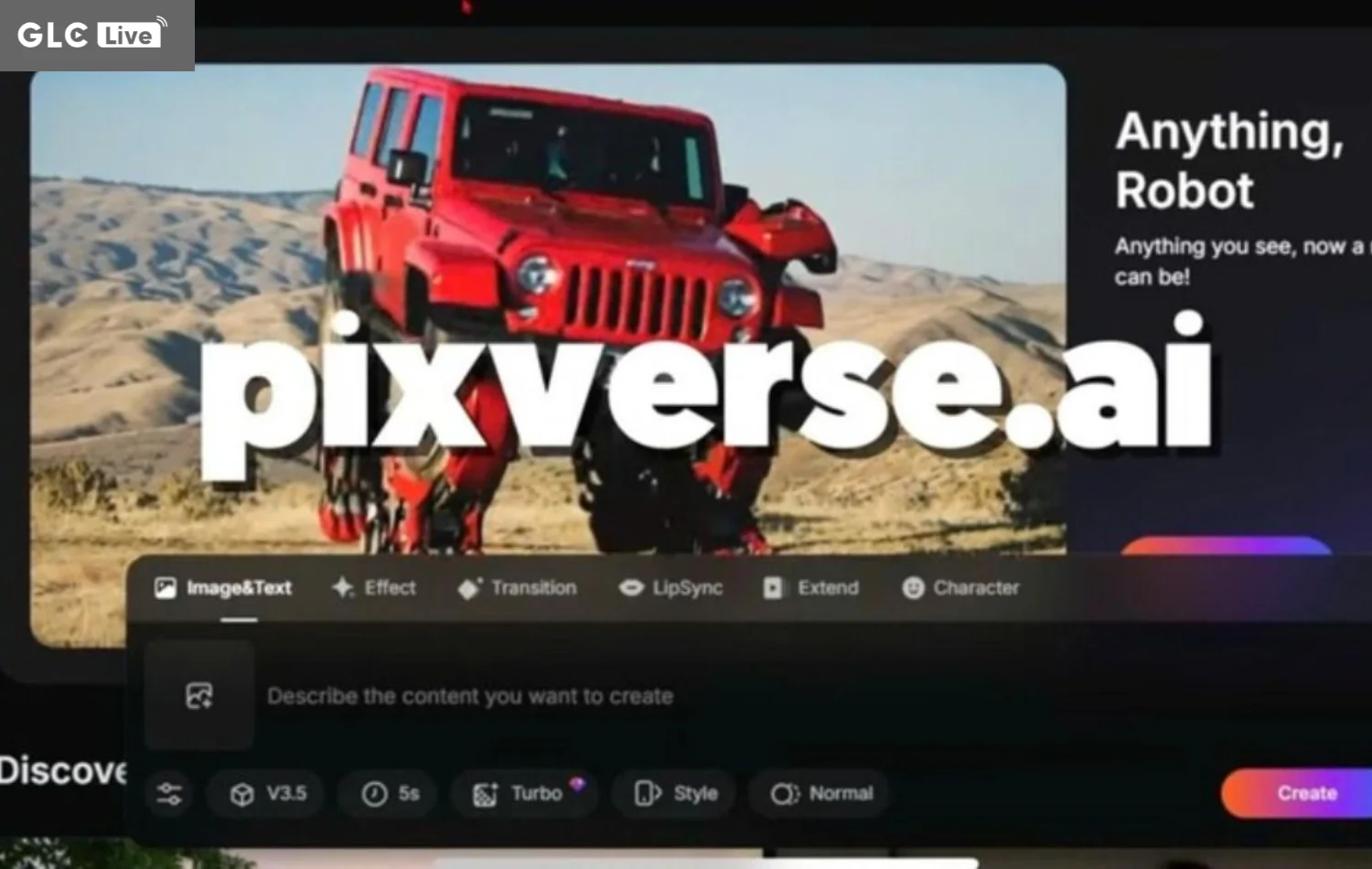 cách sử dụng Pixverse AI khái niệm