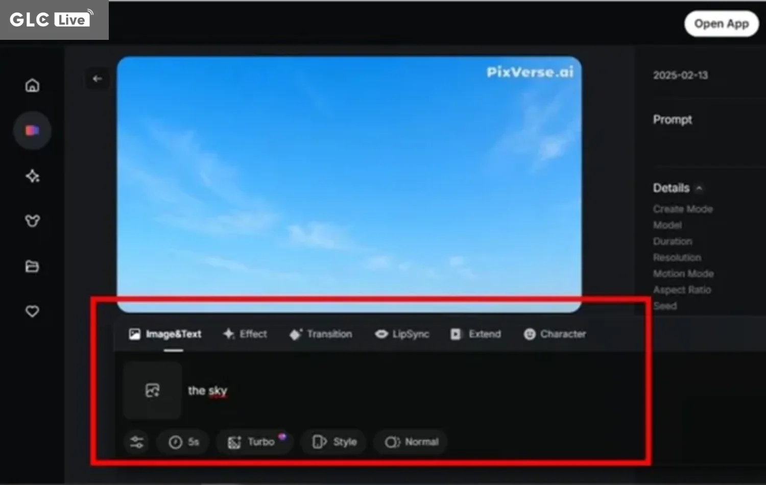 cách sử dụng Pixverse AI nhập lệnh