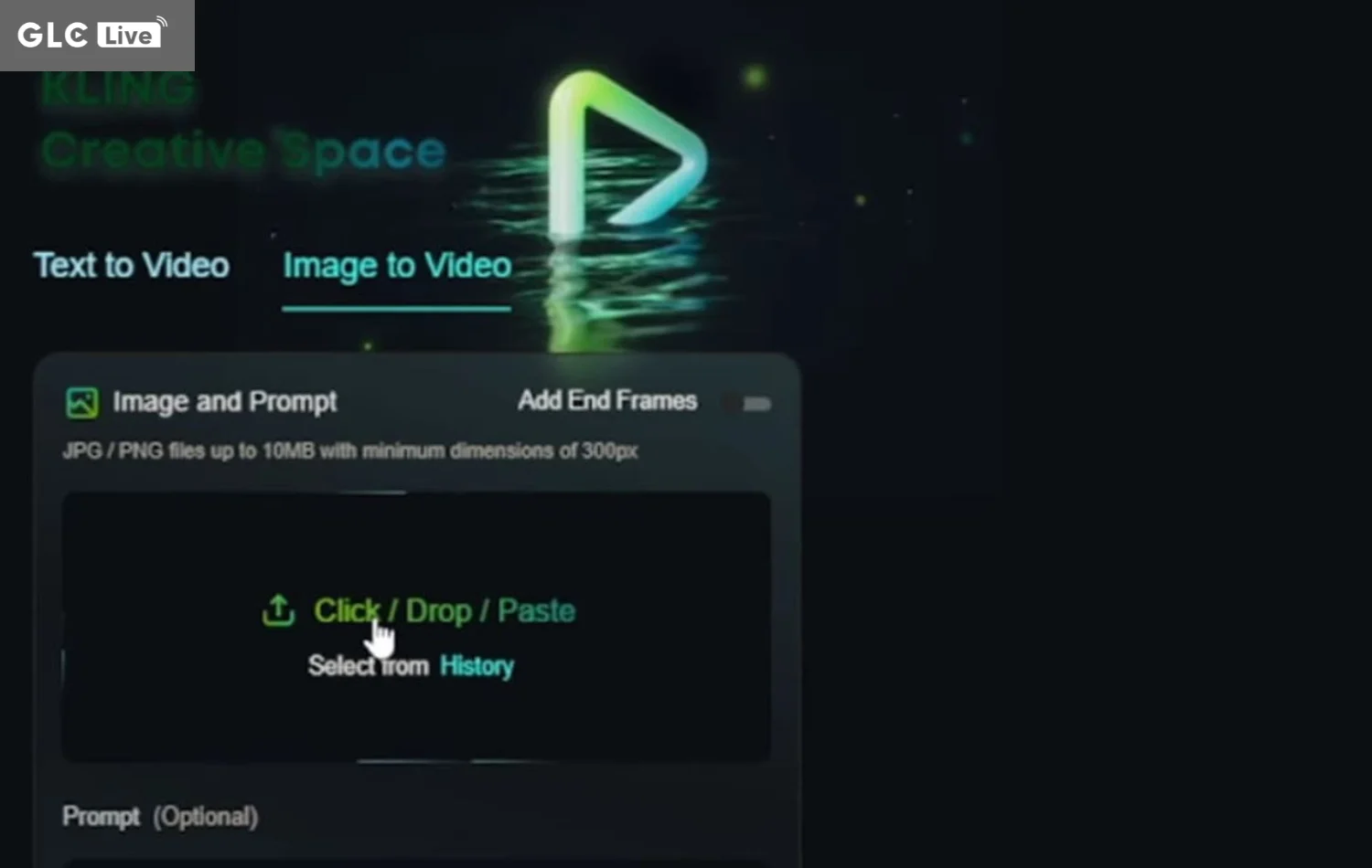 cách tạo video bằng Kling AI chọn image to video