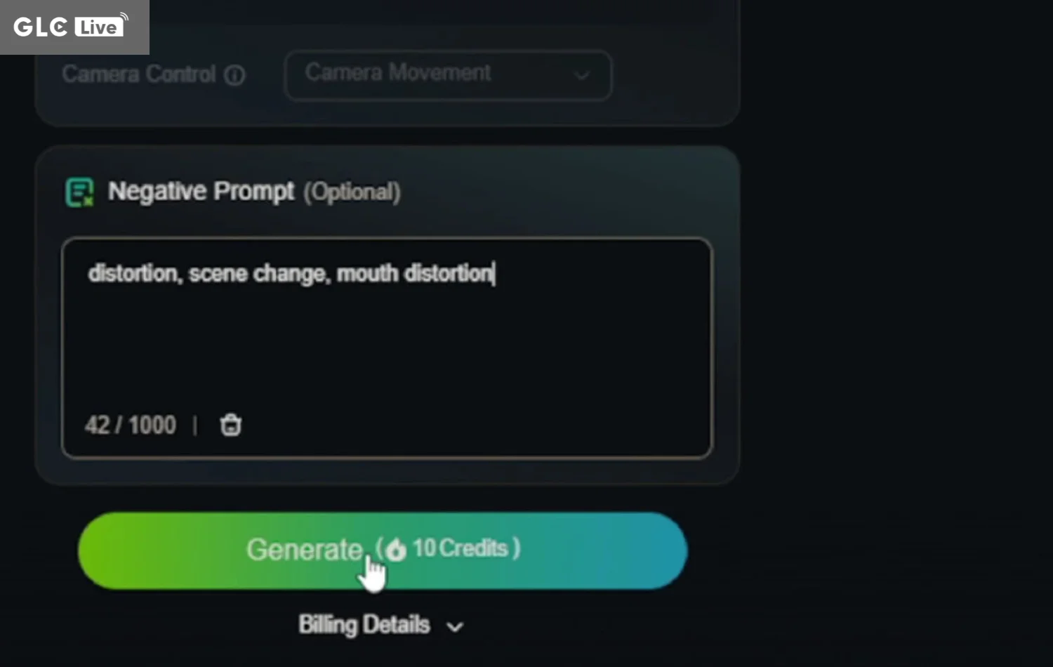 cách tạo video bằng Kling AI nhấn generate