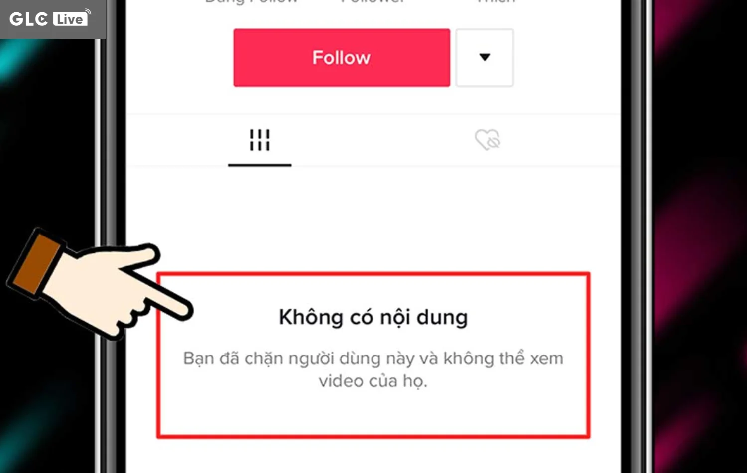 Chặn TikTok người chặn có thể xem video công khai không