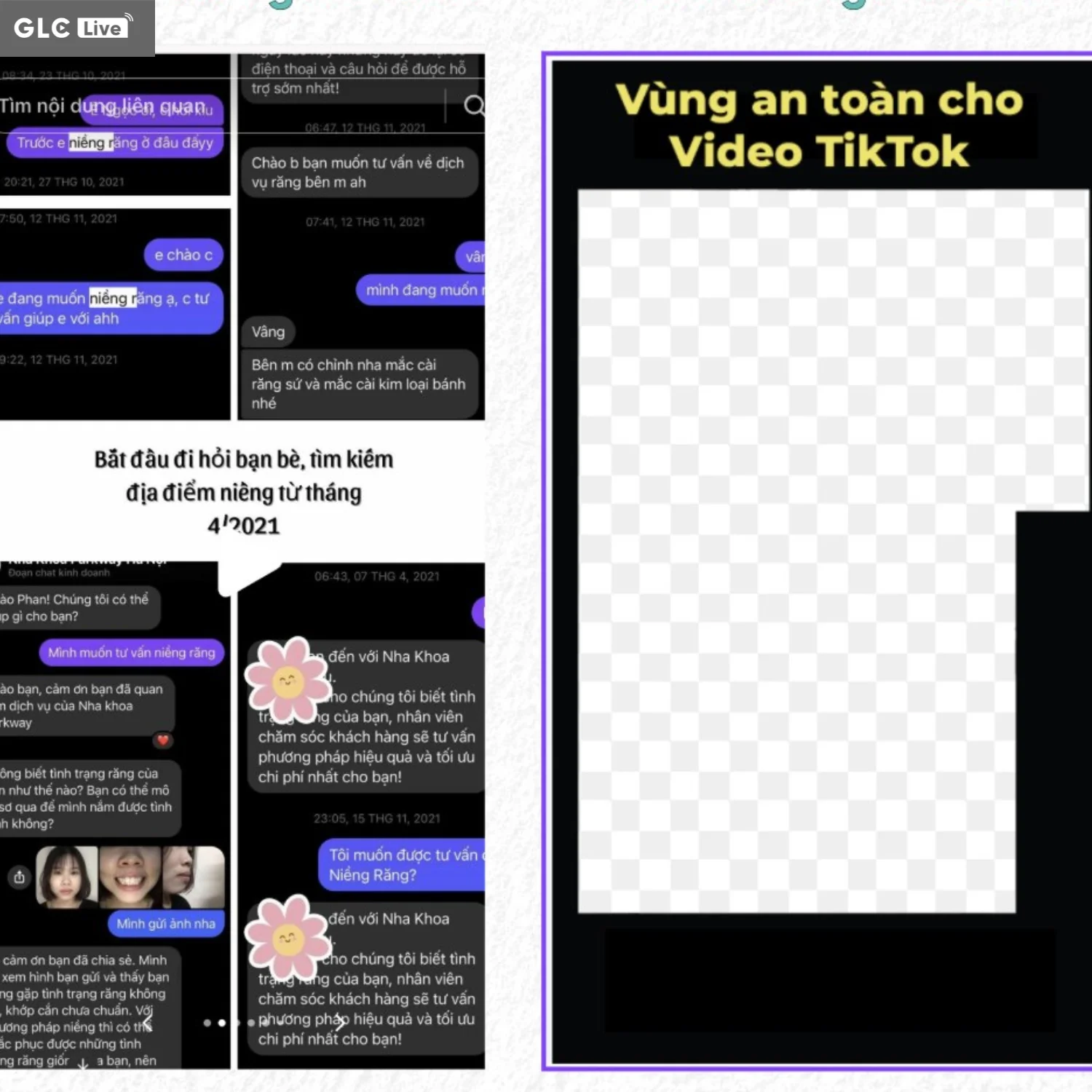 Không để ý khung an toàn khi làm ảnh